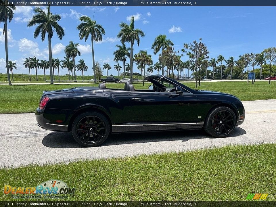 2011 Bentley Continental GTC Speed 80-11 Edition Onyx Black / Beluga Photo #5