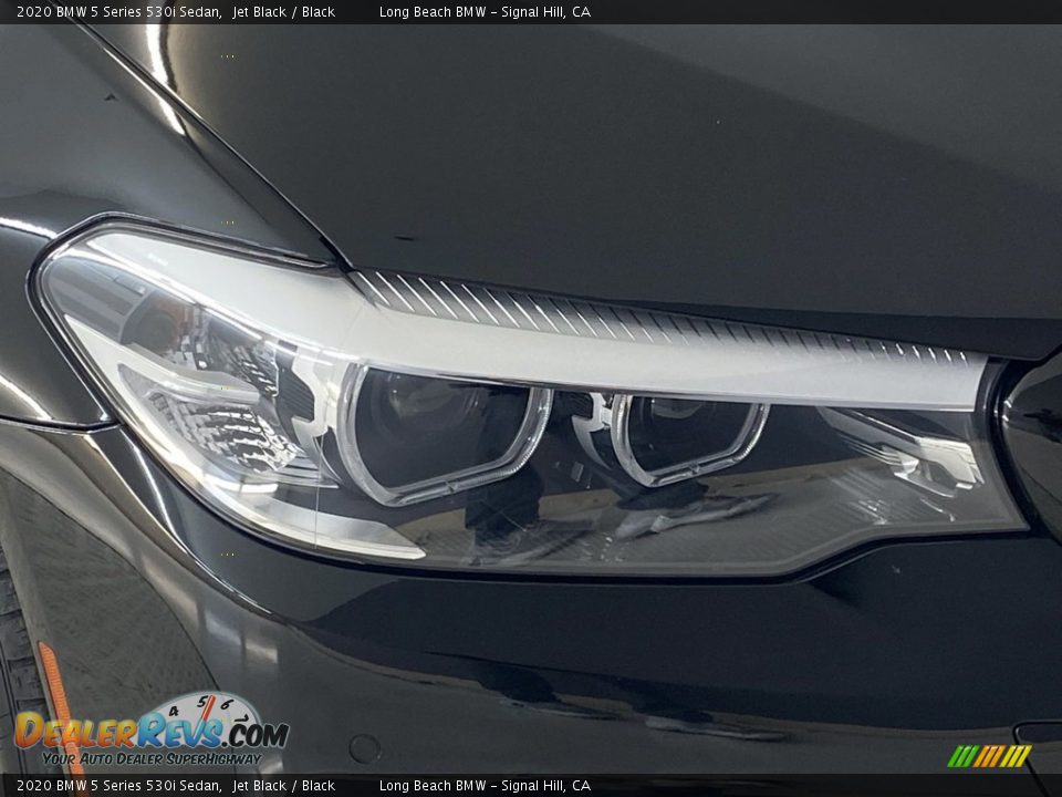 2020 BMW 5 Series 530i Sedan Jet Black / Black Photo #6