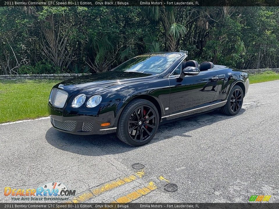 Onyx Black 2011 Bentley Continental GTC Speed 80-11 Edition Photo #7