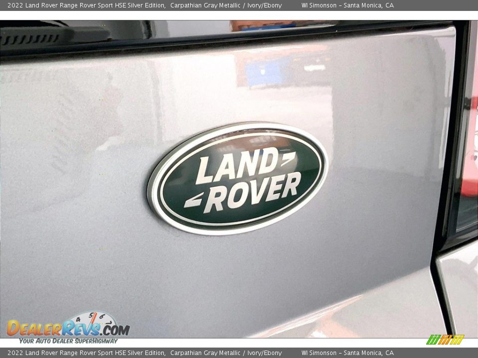 2022 Land Rover Range Rover Sport HSE Silver Edition Carpathian Gray Metallic / Ivory/Ebony Photo #7