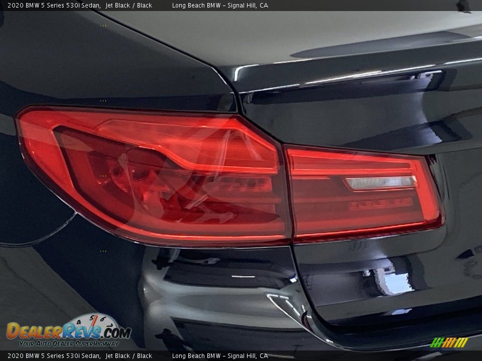 2020 BMW 5 Series 530i Sedan Jet Black / Black Photo #8