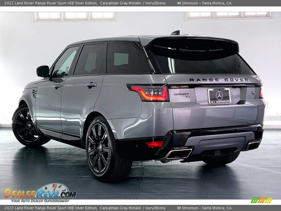 2022 Land Rover Range Rover Sport HSE Silver Edition Carpathian Gray Metallic / Ivory/Ebony Photo #10