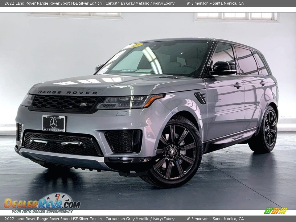 2022 Land Rover Range Rover Sport HSE Silver Edition Carpathian Gray Metallic / Ivory/Ebony Photo #12