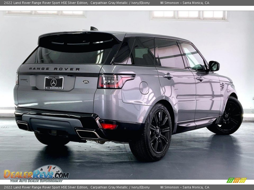 2022 Land Rover Range Rover Sport HSE Silver Edition Carpathian Gray Metallic / Ivory/Ebony Photo #13