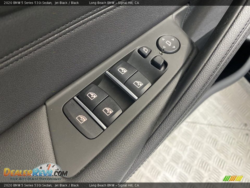 2020 BMW 5 Series 530i Sedan Jet Black / Black Photo #13