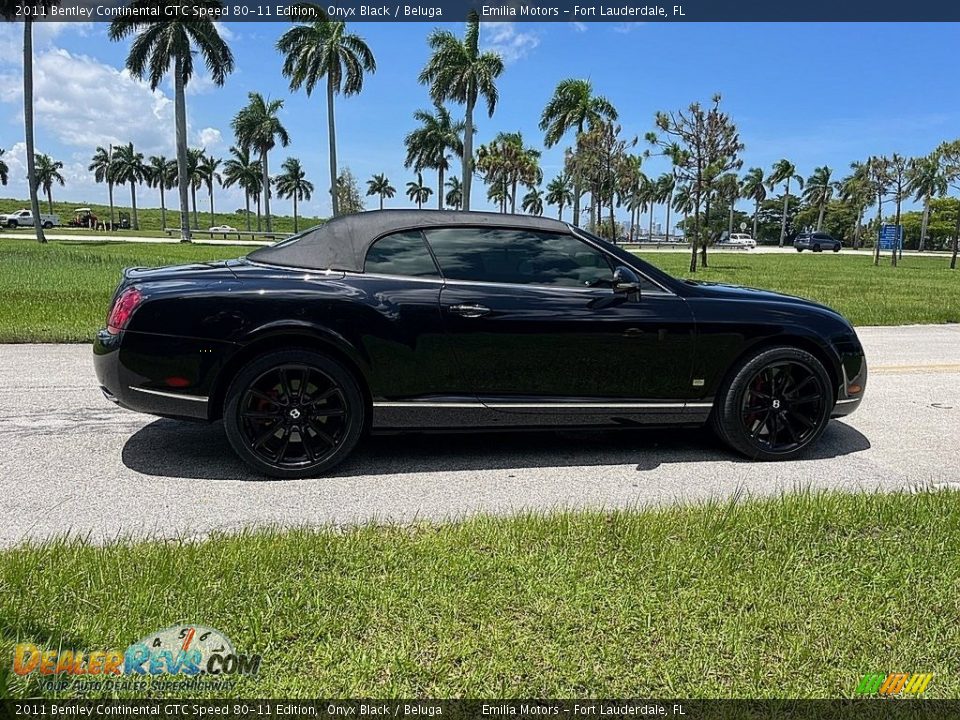 2011 Bentley Continental GTC Speed 80-11 Edition Onyx Black / Beluga Photo #14