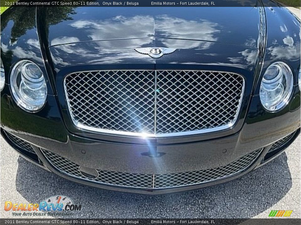2011 Bentley Continental GTC Speed 80-11 Edition Onyx Black / Beluga Photo #15