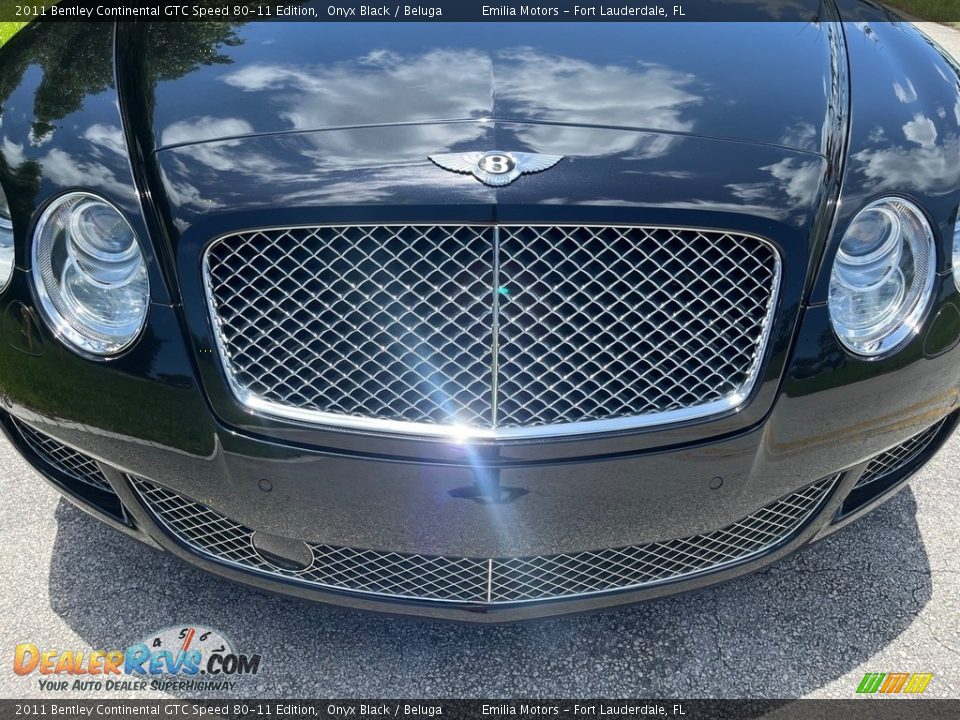 2011 Bentley Continental GTC Speed 80-11 Edition Onyx Black / Beluga Photo #17