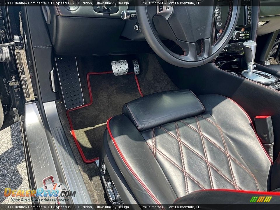 Front Seat of 2011 Bentley Continental GTC Speed 80-11 Edition Photo #23