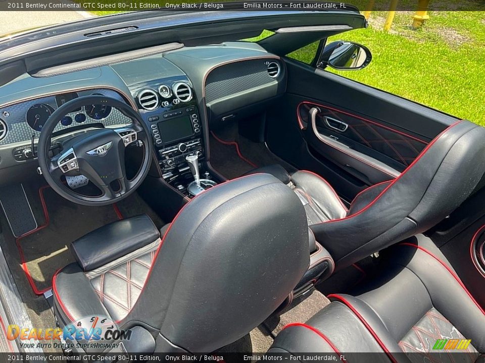 2011 Bentley Continental GTC Speed 80-11 Edition Onyx Black / Beluga Photo #25