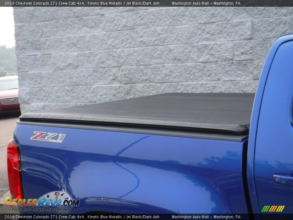 2019 Chevrolet Colorado Z71 Crew Cab 4x4 Kinetic Blue Metallic / Jet Black/Dark Ash Photo #3