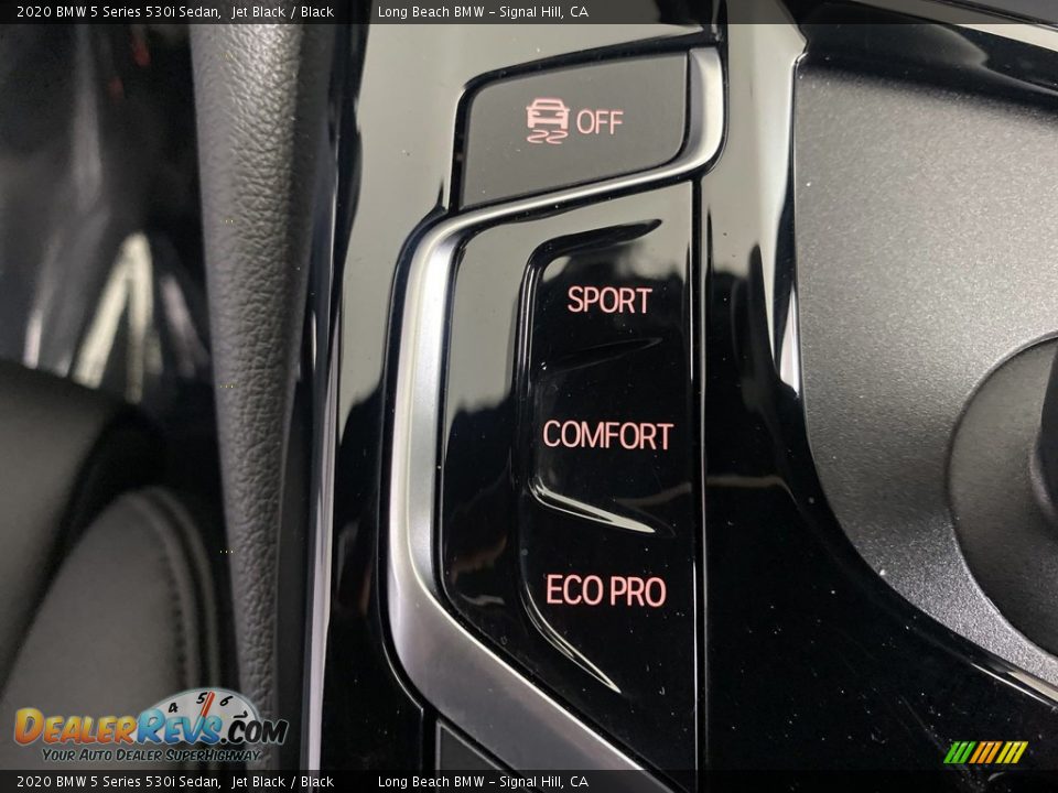 2020 BMW 5 Series 530i Sedan Jet Black / Black Photo #27