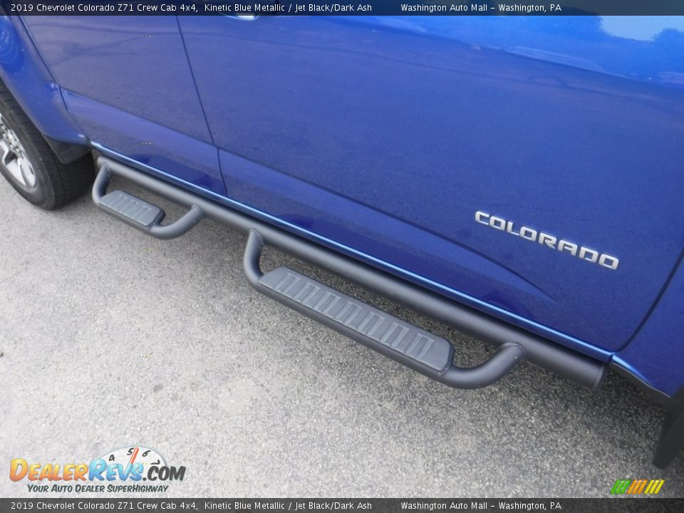 2019 Chevrolet Colorado Z71 Crew Cab 4x4 Kinetic Blue Metallic / Jet Black/Dark Ash Photo #6