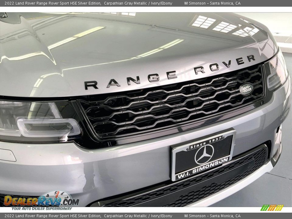 2022 Land Rover Range Rover Sport HSE Silver Edition Carpathian Gray Metallic / Ivory/Ebony Photo #30