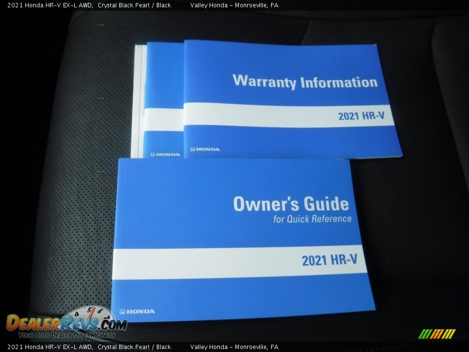 2021 Honda HR-V EX-L AWD Crystal Black Pearl / Black Photo #32