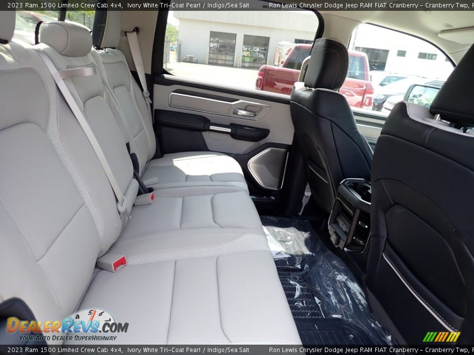 Rear Seat of 2023 Ram 1500 Limited Crew Cab 4x4 Photo #11
