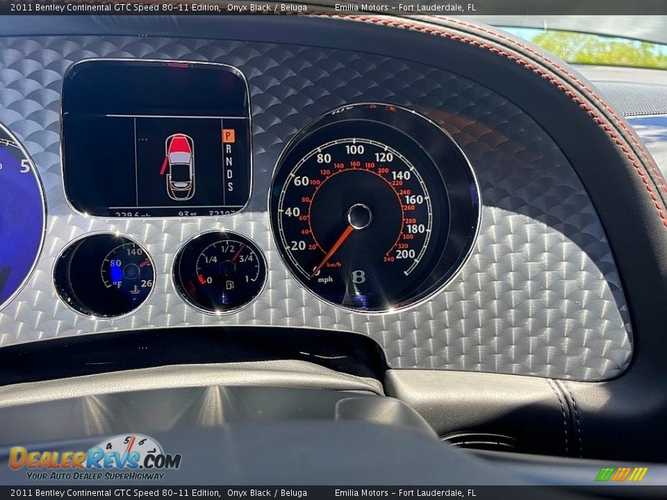 2011 Bentley Continental GTC Speed 80-11 Edition Gauges Photo #34