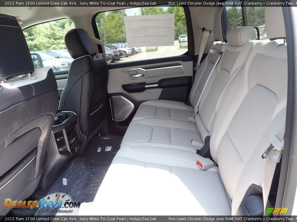 Rear Seat of 2023 Ram 1500 Limited Crew Cab 4x4 Photo #13