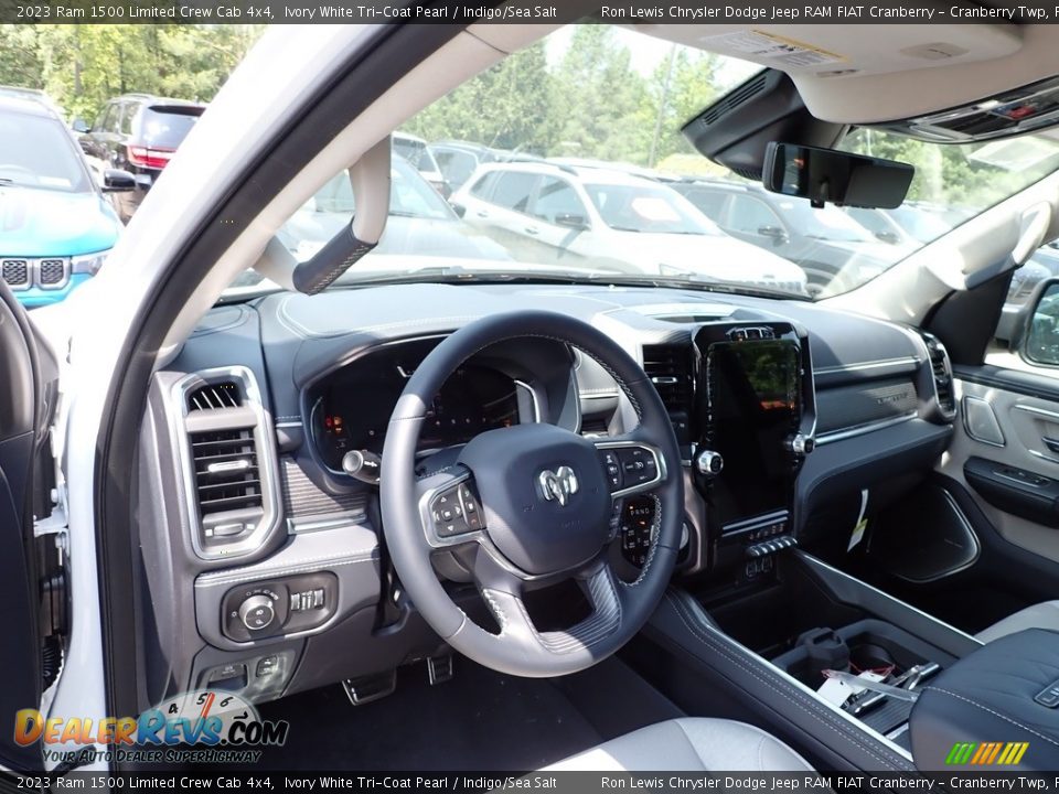 Dashboard of 2023 Ram 1500 Limited Crew Cab 4x4 Photo #14