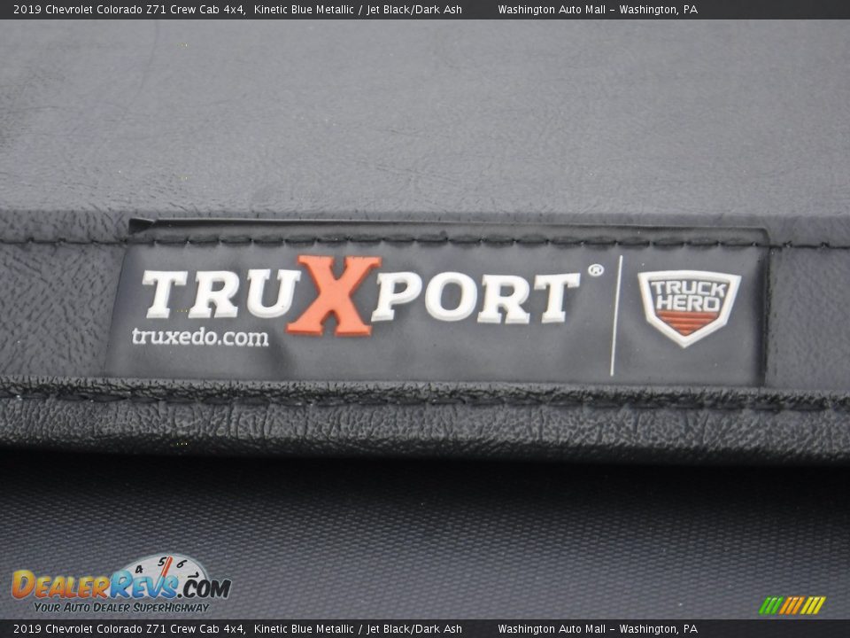 2019 Chevrolet Colorado Z71 Crew Cab 4x4 Kinetic Blue Metallic / Jet Black/Dark Ash Photo #12