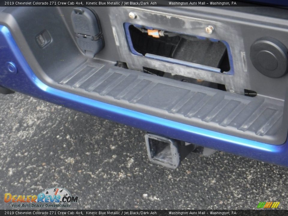 2019 Chevrolet Colorado Z71 Crew Cab 4x4 Kinetic Blue Metallic / Jet Black/Dark Ash Photo #13