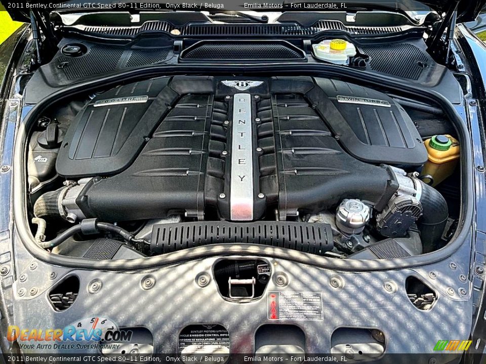 2011 Bentley Continental GTC Speed 80-11 Edition 6.0 Liter Twin-Turbocharged DOHC 48-Valve VVT W12 Engine Photo #40