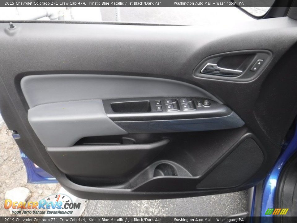 2019 Chevrolet Colorado Z71 Crew Cab 4x4 Kinetic Blue Metallic / Jet Black/Dark Ash Photo #19