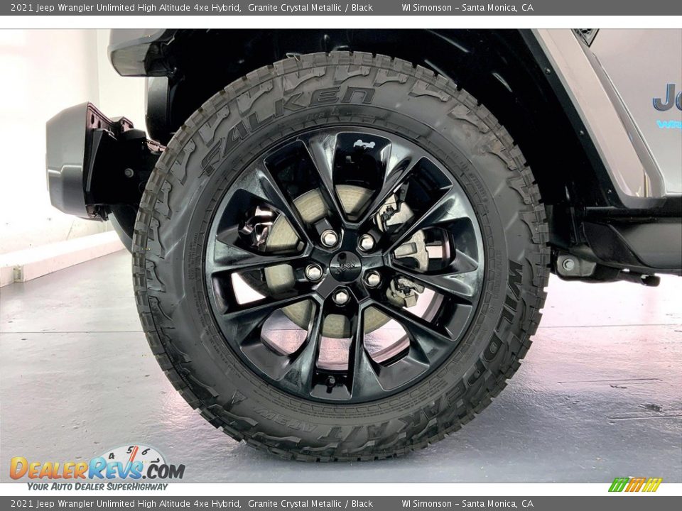 2021 Jeep Wrangler Unlimited High Altitude 4xe Hybrid Wheel Photo #8