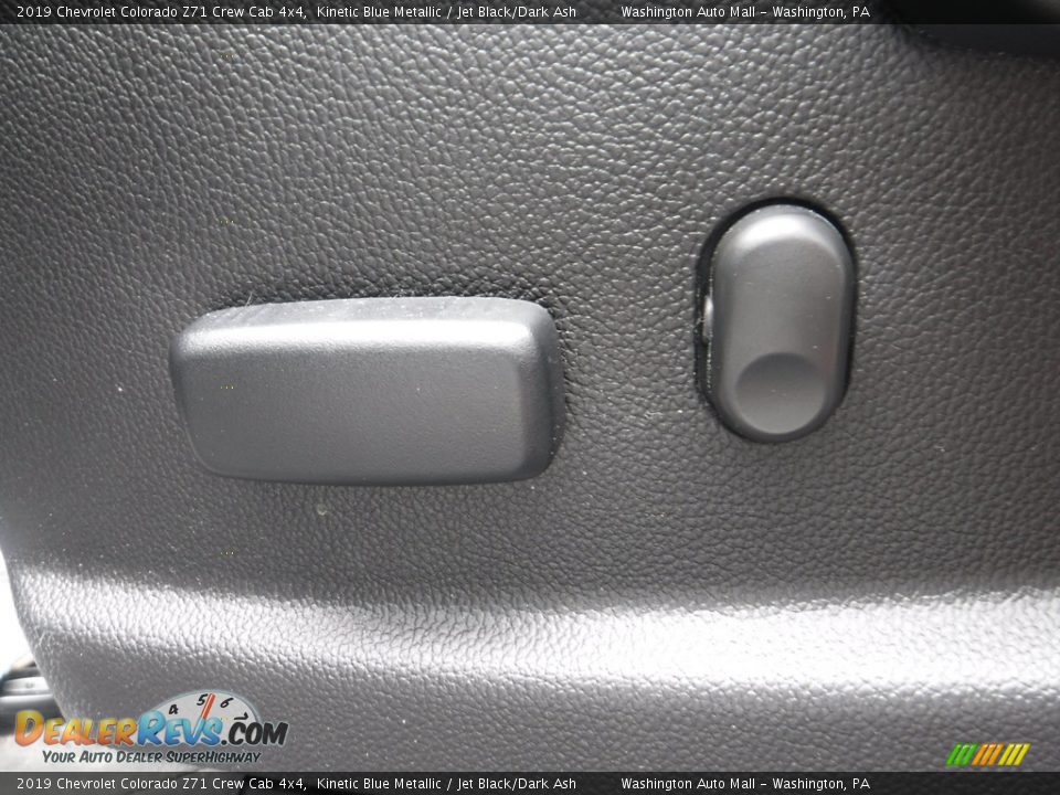 2019 Chevrolet Colorado Z71 Crew Cab 4x4 Kinetic Blue Metallic / Jet Black/Dark Ash Photo #20
