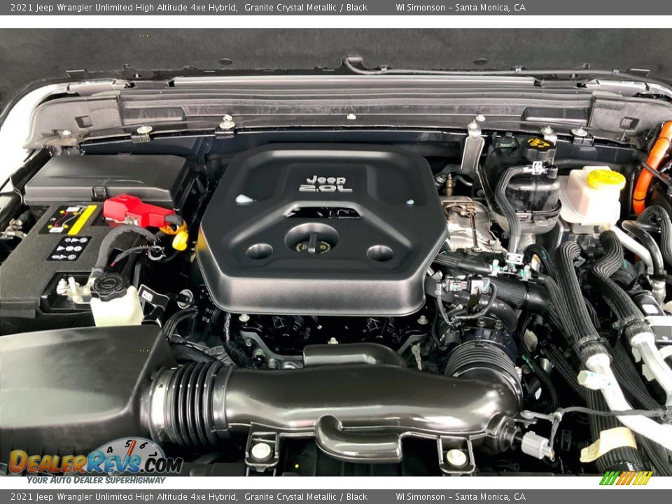 2021 Jeep Wrangler Unlimited High Altitude 4xe Hybrid 2.0 Liter e Turbocharged DOHC 16-Valve VVT 4 Cylinder Gasoline/Plug-In Electric Hybrid Engine Photo #9