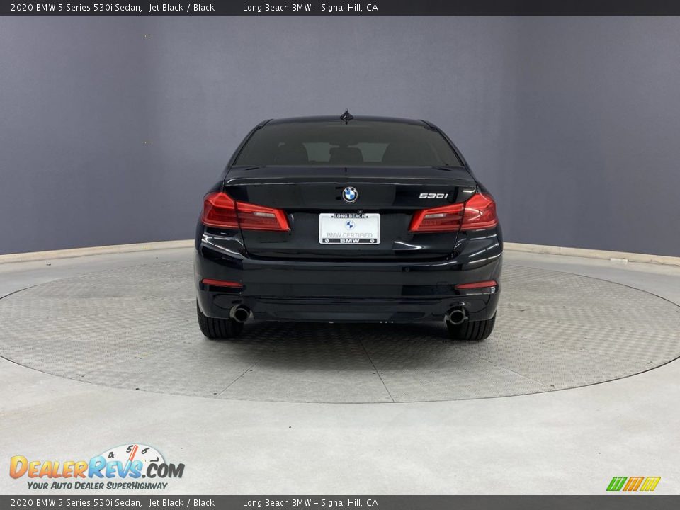 2020 BMW 5 Series 530i Sedan Jet Black / Black Photo #4