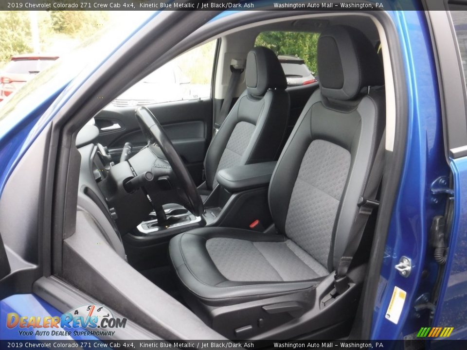 2019 Chevrolet Colorado Z71 Crew Cab 4x4 Kinetic Blue Metallic / Jet Black/Dark Ash Photo #21