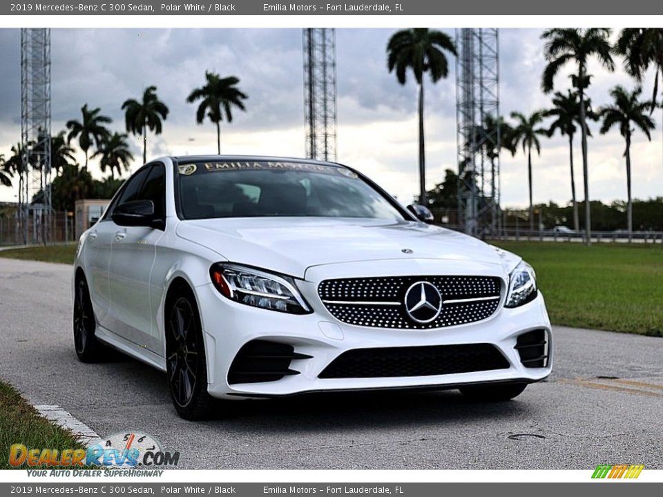 Polar White 2019 Mercedes-Benz C 300 Sedan Photo #2