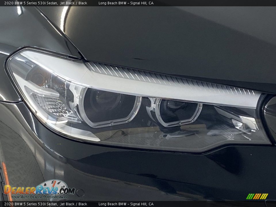 2020 BMW 5 Series 530i Sedan Jet Black / Black Photo #6