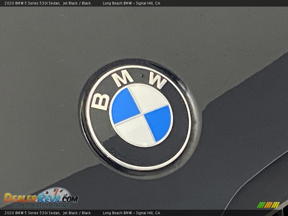 2020 BMW 5 Series 530i Sedan Jet Black / Black Photo #7