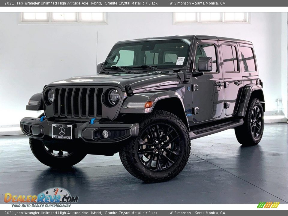 Granite Crystal Metallic 2021 Jeep Wrangler Unlimited High Altitude 4xe Hybrid Photo #12