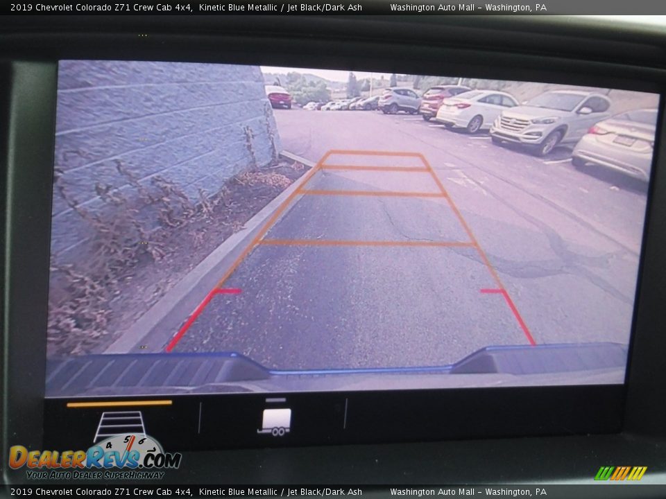 2019 Chevrolet Colorado Z71 Crew Cab 4x4 Kinetic Blue Metallic / Jet Black/Dark Ash Photo #24