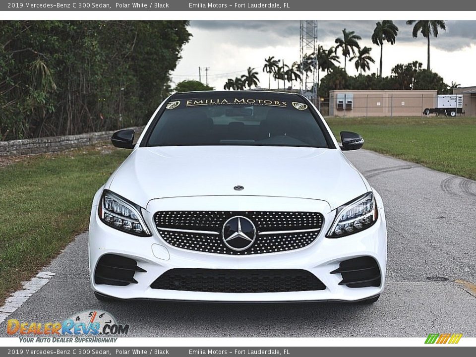 Polar White 2019 Mercedes-Benz C 300 Sedan Photo #7