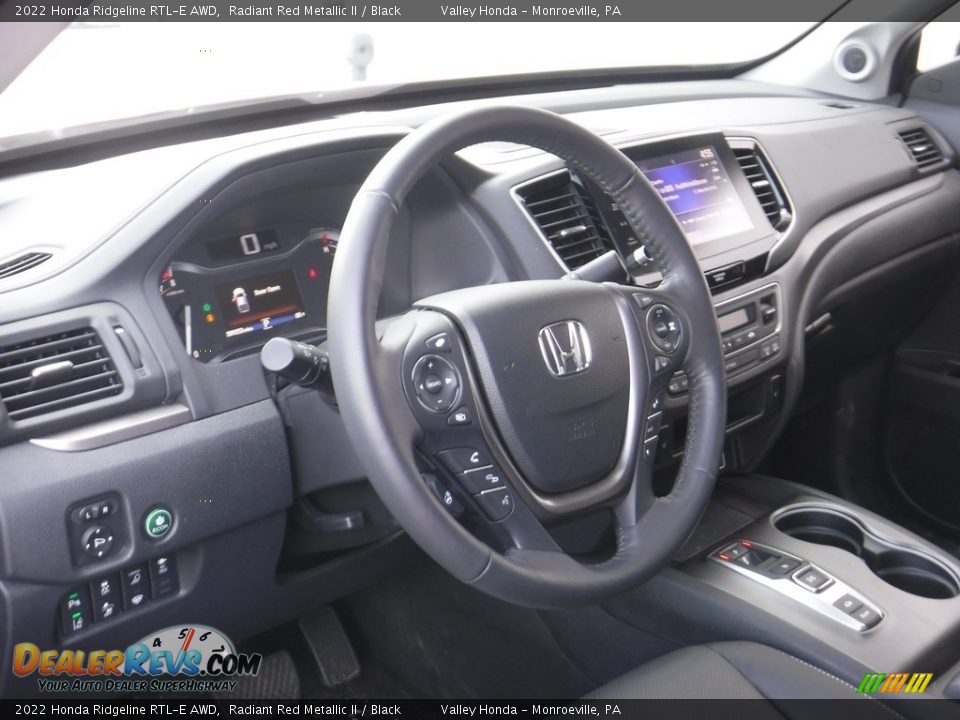 Dashboard of 2022 Honda Ridgeline RTL-E AWD Photo #16