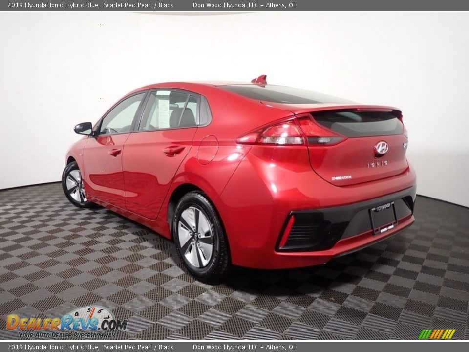 2019 Hyundai Ioniq Hybrid Blue Scarlet Red Pearl / Black Photo #11