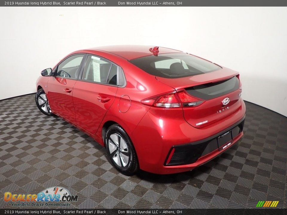 2019 Hyundai Ioniq Hybrid Blue Scarlet Red Pearl / Black Photo #12