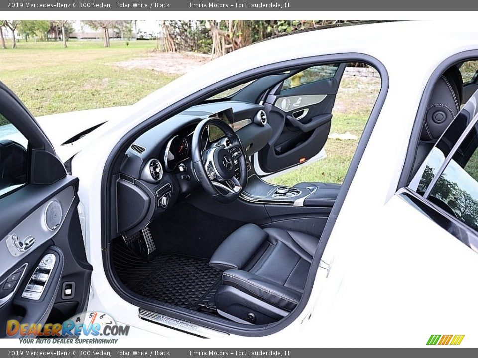 Front Seat of 2019 Mercedes-Benz C 300 Sedan Photo #10