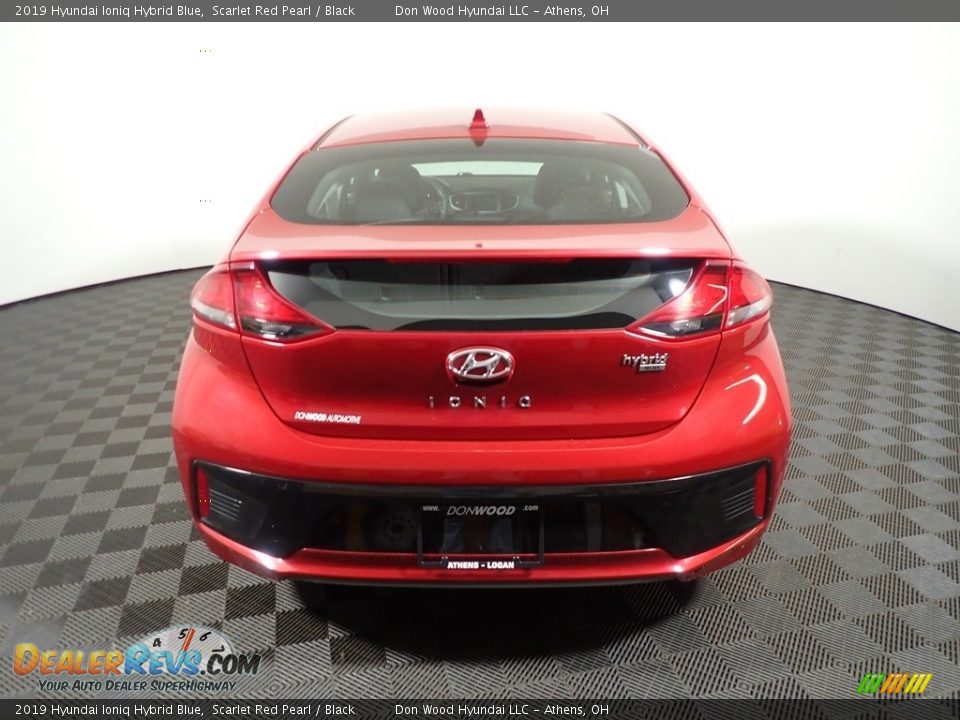 2019 Hyundai Ioniq Hybrid Blue Scarlet Red Pearl / Black Photo #13