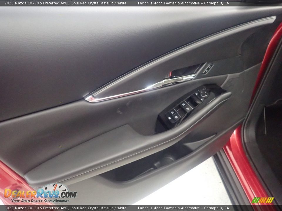 2023 Mazda CX-30 S Preferred AWD Soul Red Crystal Metallic / White Photo #15