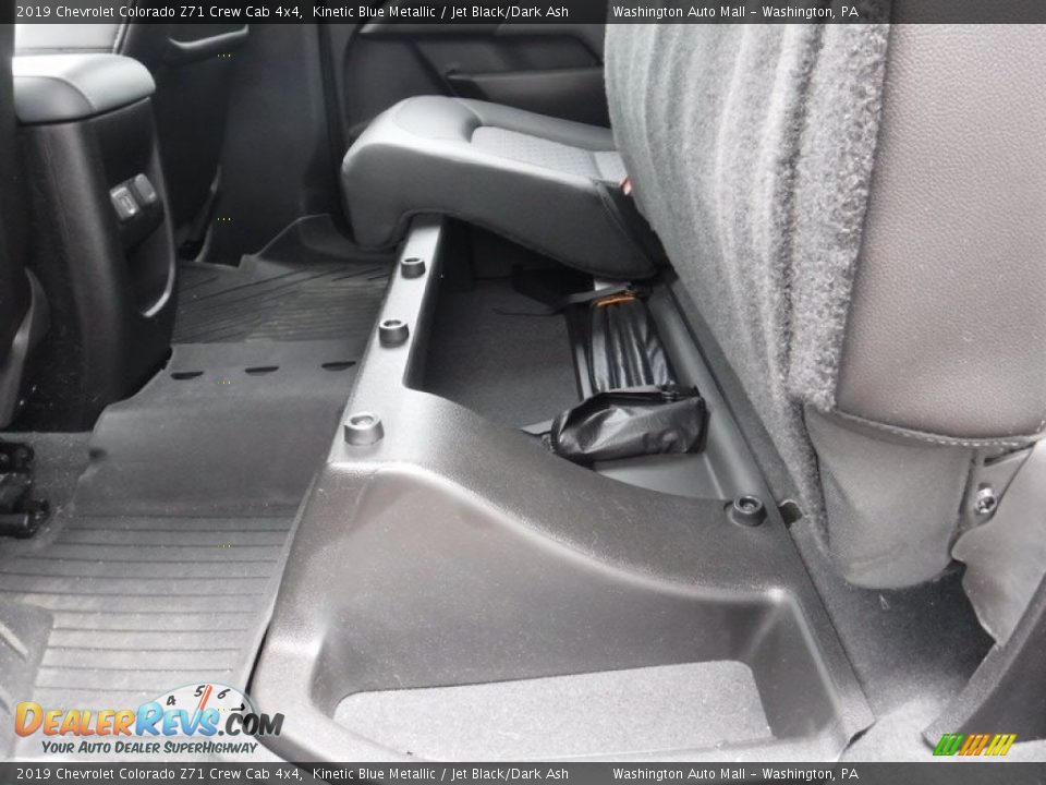 2019 Chevrolet Colorado Z71 Crew Cab 4x4 Kinetic Blue Metallic / Jet Black/Dark Ash Photo #31