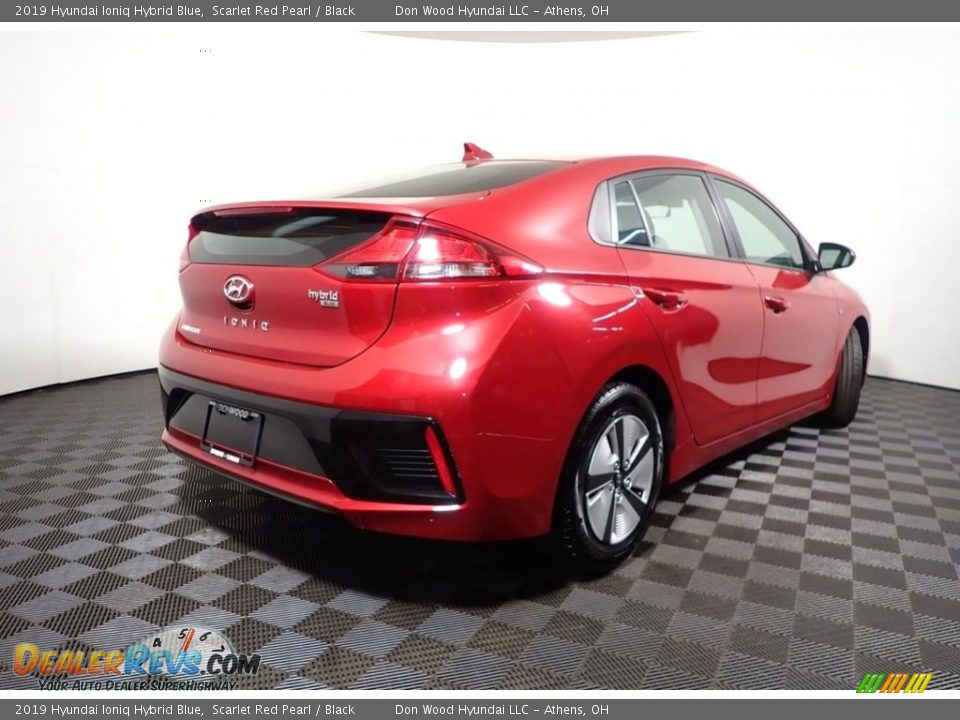 2019 Hyundai Ioniq Hybrid Blue Scarlet Red Pearl / Black Photo #16