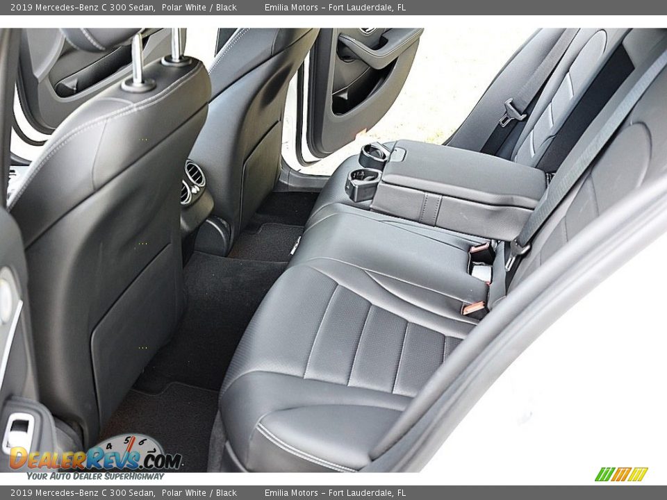 Rear Seat of 2019 Mercedes-Benz C 300 Sedan Photo #12