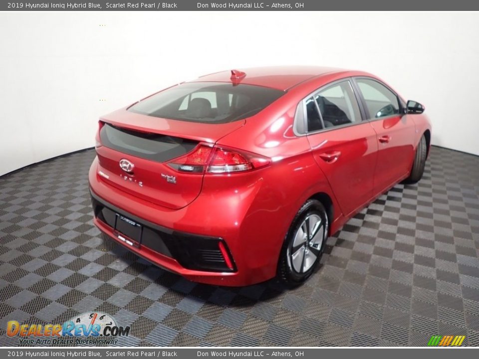 2019 Hyundai Ioniq Hybrid Blue Scarlet Red Pearl / Black Photo #17