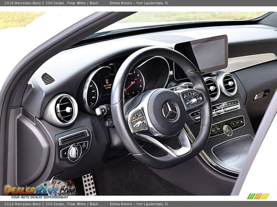 Dashboard of 2019 Mercedes-Benz C 300 Sedan Photo #13