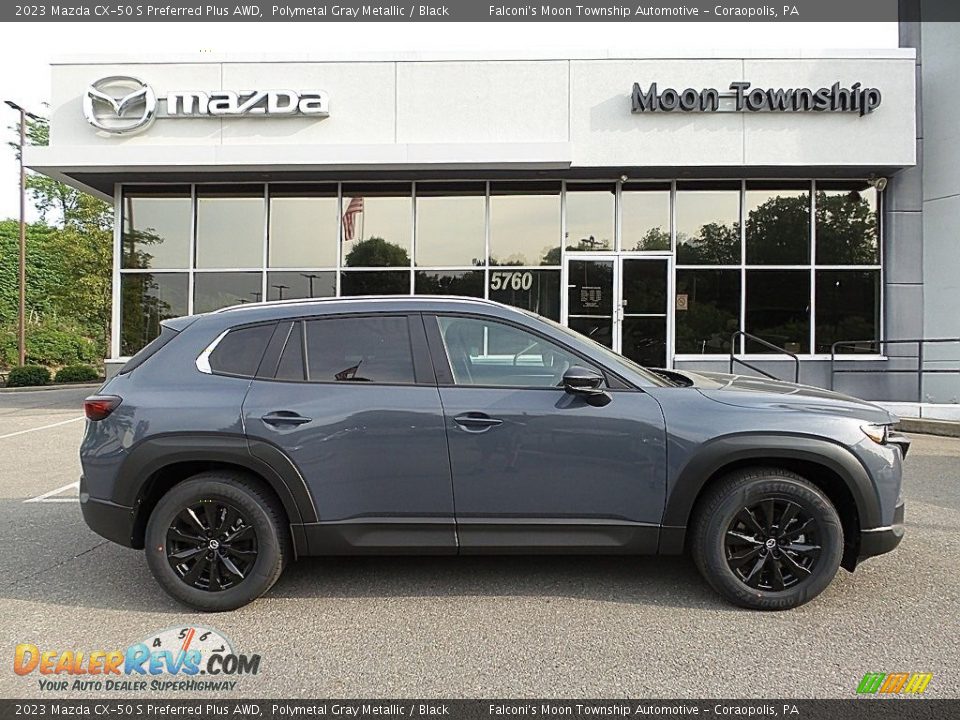 2023 Mazda CX-50 S Preferred Plus AWD Polymetal Gray Metallic / Black Photo #1